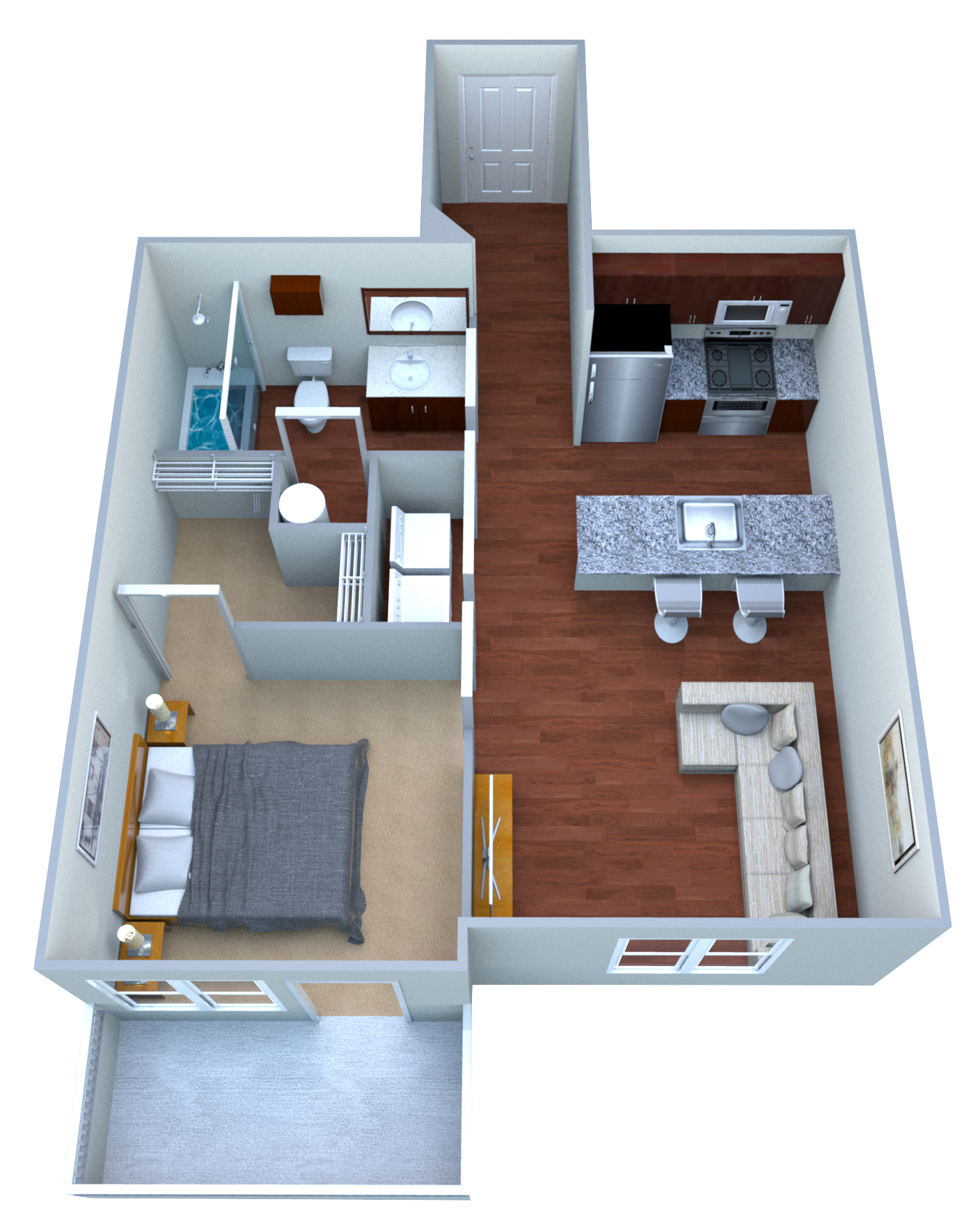 Suite A Floorplan